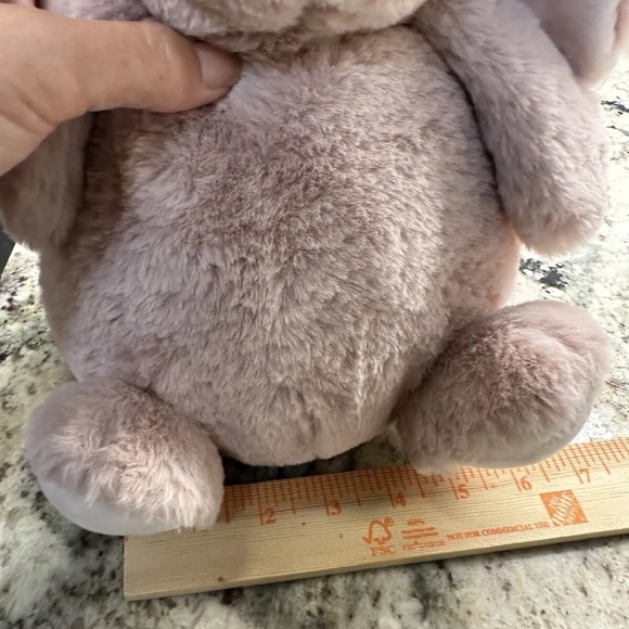 Manhattan Toy Company Pink Bunny Soft Rabbit Plush Stuffed Animal Easter Lovey - Picture 11 of 11